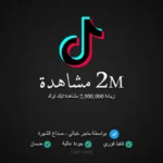 2 مليون مشاهدة تيك توك