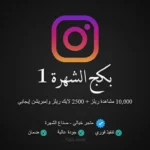 بكج الشهرة 1 انستقرام